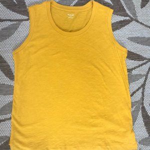 Madewell Yellow Tank - BRAND NEW WITH TAG!